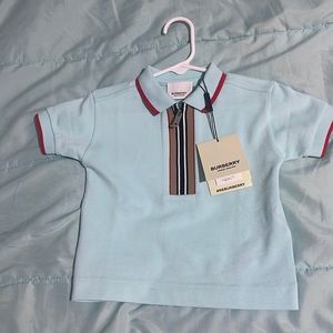 burberry shirt 12M brand new
